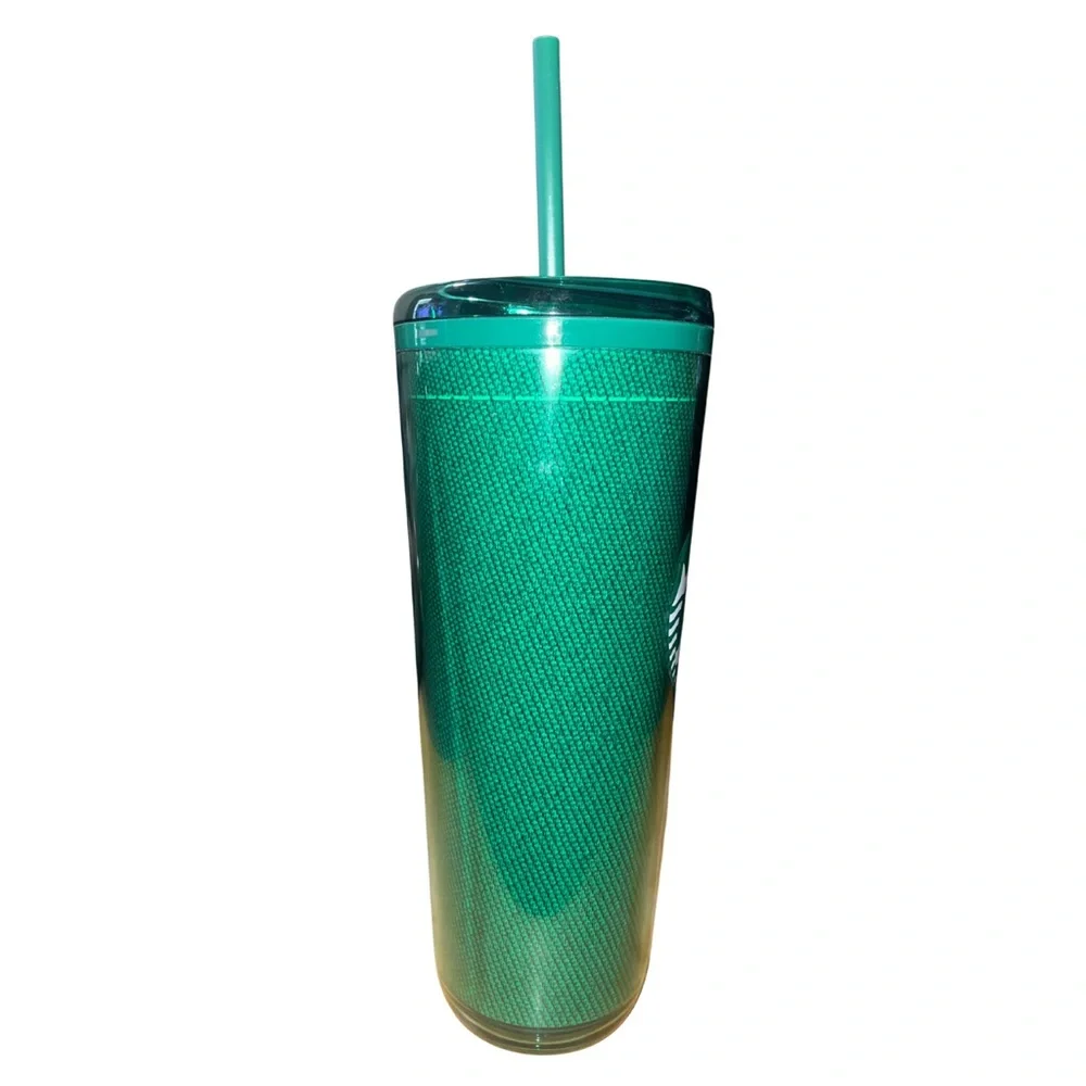 NWOT Starbucks 2024 Green Apron Partner Exclusive 24oz Venti Tumbler Cold Cup